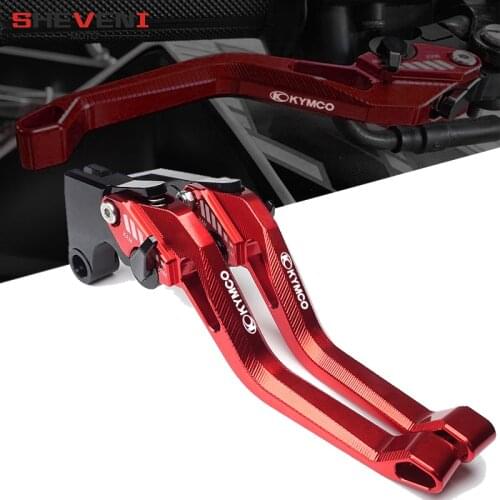 New Motorcycle Short Adjustable Brake Clutch Levers For KYMCO DOWNTOWN XCITING K-XCT CK250T 300 CK300T ABS 400 500RI S400