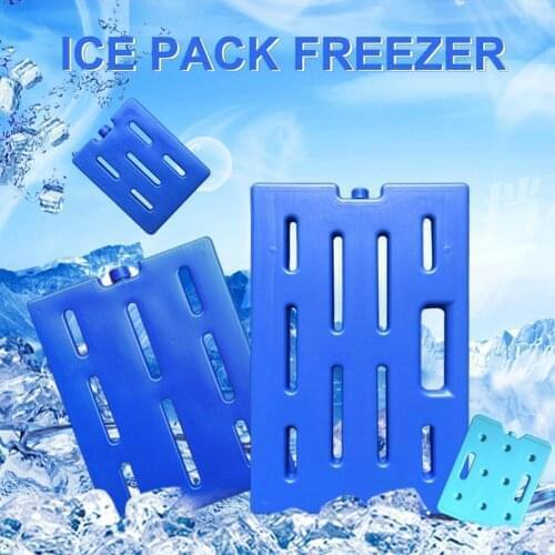 New Gel Freezer Reusable Ice Blocks Cooler Water Injection Bag Picnic Travel Lunch Box Fresh Food Storage Container