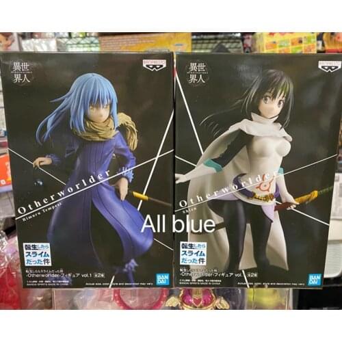 Original Banpresto As A Slime Otherworlder Vol.01 RIMURU TEMPEST Shizue Izawa Figure Toy Model Anime Figurals