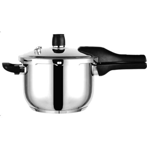 3/4/5L Stainless Steel Pressure Cooker U-Shaped Gas Stove Induction Cooker Dual-Use Household Kitchen Tools