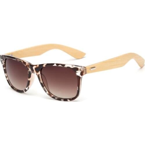 Men Vintage Wooden Square Sunglasses Classic Brand Sun glasses Coating Lens Driving Colorful Eyewear For Men/Women With Box Free
