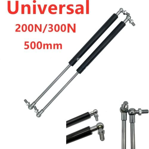 Universal 2Pcs 200N 300N 500mm Car Gas Struts Rear Trunk Tailgate Boot Front Bonnet Hood Shock Lift Support Bar