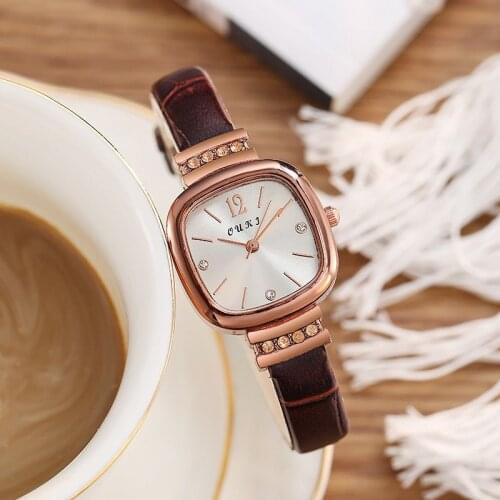 WOKAI Ladies Watch With Leather Strap