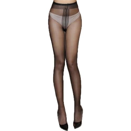 Women Sexy Shiny pantyhose Sheer TIghts Elastic Collant Femme See Through Collants For Sexy Lingerie