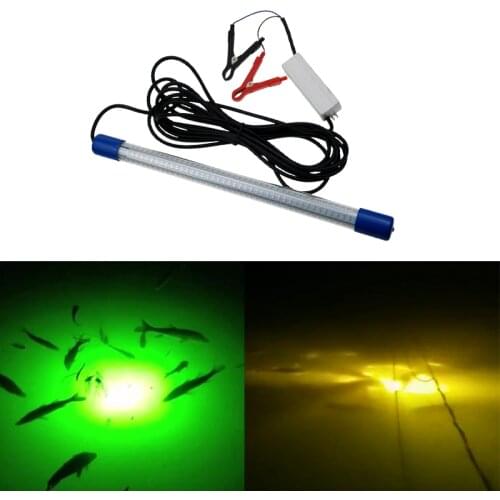 12-24V 30W 3000 lumens LED fishing light underwater fish hunting light with 6m cable