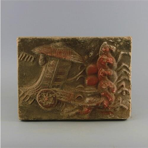 #6 antique old Chinese Han Dynasty pottery tile , Porcelain,handmade crafts Home Decorations&Collection,Free shipping