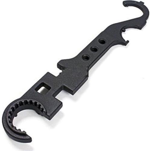 8 in 1 Combo Wrenches Spanner Hunting Removable Alloy Steel Armorer Accessories Camping Portable Outdoor Elements