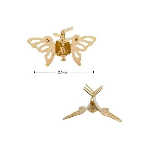 Butterfly Figured Metal Buckle