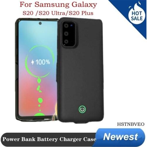 Battery Case For Samsung Galaxy S20 Plus Battery Charger Case Shockproof Power Bank Charging Cover For Galaxy S20 S20 Ultra 5G