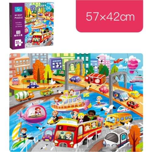 Wooden Puzzle Kids Toy Cartoon To Improve Children’s Intelligence Suitable For Boys And Girl Educational Teaching Aids