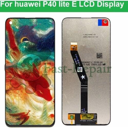 Original New 6.39 inch For Huawei P40 Lite E ART-L29 / Y7p 2020 ART-L28 LCD Display Touch Screen Digitizer Assembly With Frame