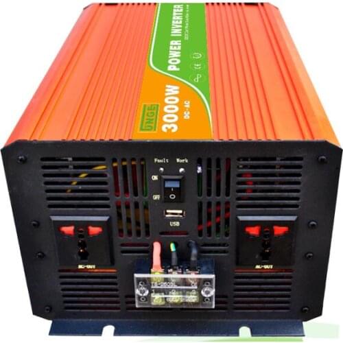 3000 watt solar power inverter dc 12v 24v 48v to ac 220v pure sine wave JNGE brand world wide distributor wanted