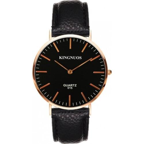 KINGNUOS 015 New Models Hot-selling Brand Couple Watches Korean Fashion Lladies Belt Quartz Watch
