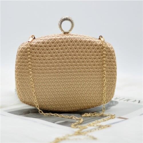 Fashionalbe Shape Flat Women Evening Bag Finger Rings Button Lady Shouler Bag Girl Crossbody Wallet Cosmetic Box Jelly Purse
