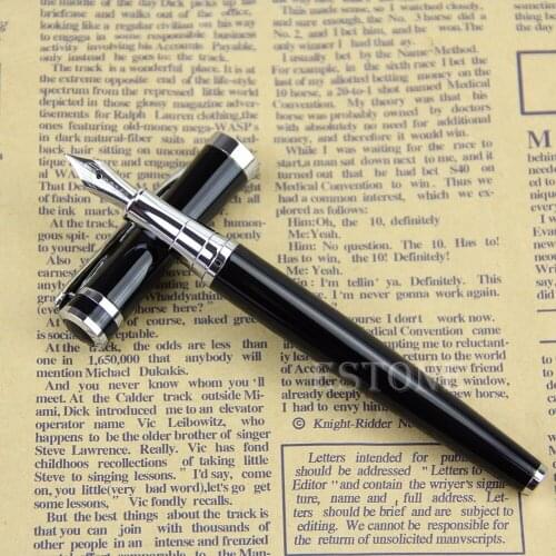 Professional Writing BAOER 3035 Black Fountain Pen Nib Medium