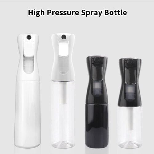 160Ml/300Ml Transparent Hairdressing Spray Bottle Fine Trigger Water Mist Spray Bottle Reusable Continuous Mist Spray Bottle