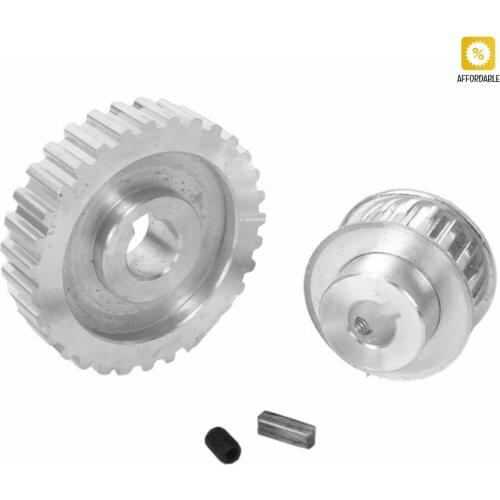 Metal Cutting Machine Gears Synchronous Pulley Gear Motor Belt Gear Mini Lathe