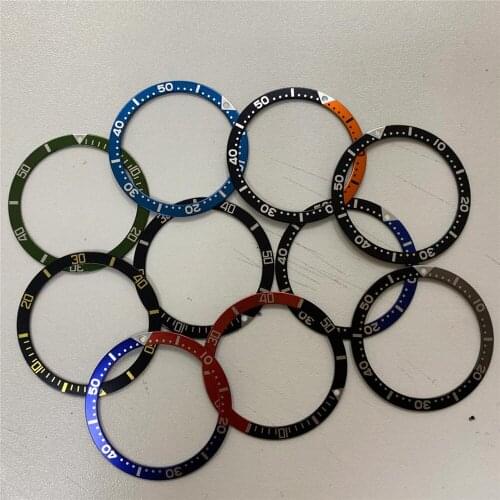 Replacement 38MM Aluminum Watch Bezel Insert Ring for Wristwatch Repair Accessories