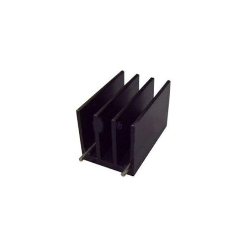 20PCS Power tube heat sink with fixed pin aluminum heat sink welding machine accessories 30*19.2*20mm Diode triode radiator