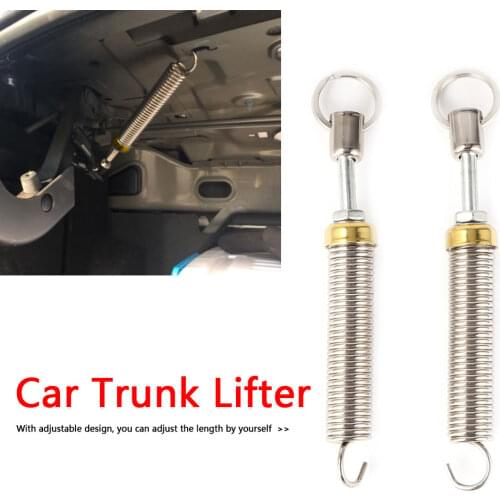 Car Rear Tailgate Trunk Lid Return Shock Car Trunk Lid Spring Lifting Device Automatic Adjustable Opener Universal 2 Pack