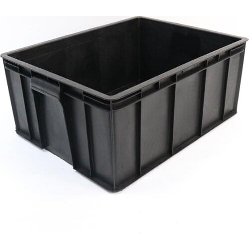 Q-CB25 620X425X320mm Black Plastic Antistatic ESD Plastic Picking Bin Box