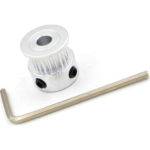 GT2 20 Teeth 2GT 2M Timing Pulley, Bore 4/5/6/6.35/8mm, for 2MGT GT2 Synchronous belt width 6/10mm ,small backlash 20Teeth 20T