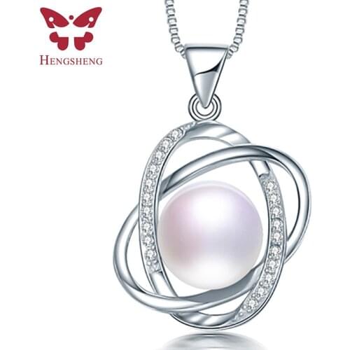 10-11mm Natural Pearl pendant necklace top quality necklace & pendant for women love gift fine jewelry with 925 Sterling Silver