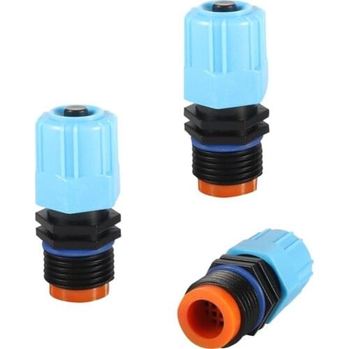 100 Pcs Large-scale 1/2" Male Thread Adjustable Atomizing Sprinklers Agricultural Irrigation Garden Greening Watering Nozzles