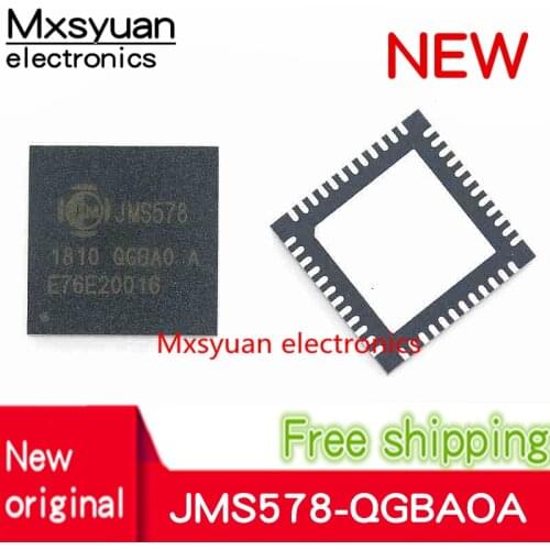 10PCS~50pcs/LOT JMS578-QGBAOA QFN-48 JMS578-QGBA0A QFN48 JMS578 SATA to USB3.0 main control chip logic chip New and original