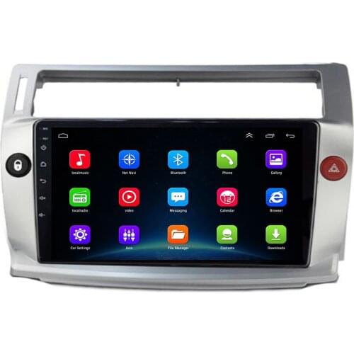 9'' IPS 2.5D Android 10.0 Car Radio For Citroen C4 C-Triomphe C-Quatre 2004-7 08 2009 Car Dvd Player Car Accessory 4G Multimedia