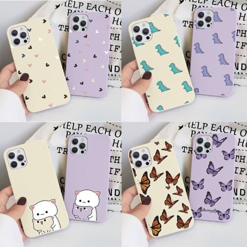 Cute Dinosaur Cat Phone Cases For Huawei P30 P20 Pro P40 Lite E Honor 10 10i 20 20i 8X 9 9A 9X Y7 Y9 P Smart 2019 Bumber Cover