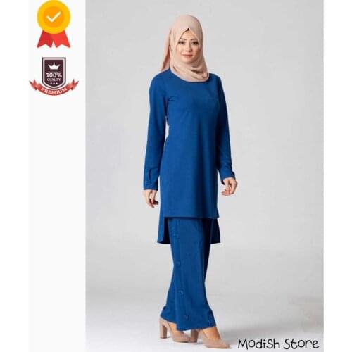 Double Combines Muslim Sets 2021 Large Sizes Muslim Clothes Hijab Dress Ramadan Moroccan Caftan Dubai Abaya Turkey Aid Moubarak