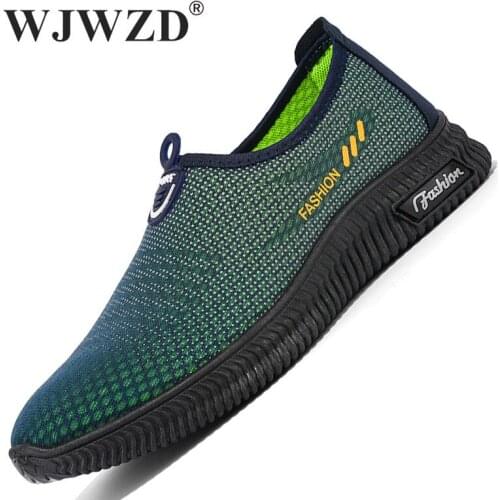 Summer Mens Casual Shoes Lightweight Leisure Sneakers Breathable Slip on Men Loafers Masculino Walking Shoes Zapatillas Hombre