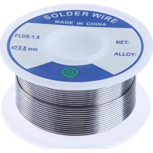 Lead-Free Silver Solder Wire 3% Silver 0.8mm Speaker DIY Material Widely used in circuit board electronics devices and others