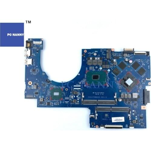 PCNANNY Mainboard 915550-601 DAG37DMBAD0 G37D for HP PAVILION 17-AB 17-W series 4GB i7-7700HQ 2.8Ghz Laptop motherboard