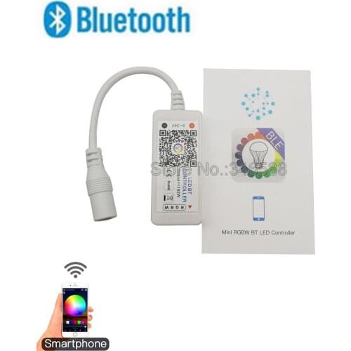 Magichome Mini Bluetooth RGBW LED Controller DC12V-24V 192W Support iOS and Android System for RGB RGBW LED Strip Lights