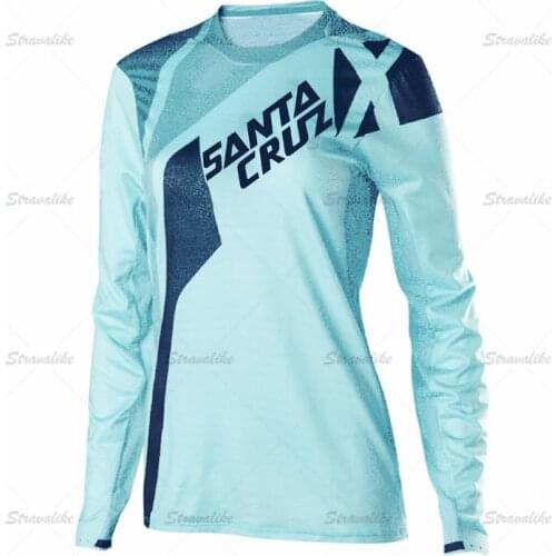 2020 New Women Downhill Jerseys MTB FXR Bike Shirts Offroad DH Motorcycle Jersey Motocross Sportwear Clothing bike YETING