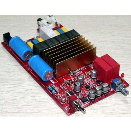 TDA7498 + A1 amplifier board/2 * 100W 2.0-channel digital amplifier board/Class D amplifier board/ original TDA7498 and TL082