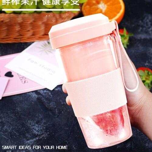 Portable Blender Juicer Cup USB Rechargeable Electric Automatic Vegetable Juice Maker Cup Mixer Bottle Fruit Extractor