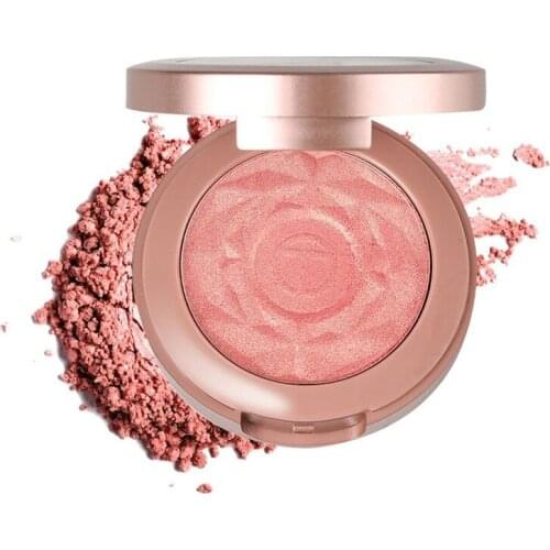 Face Blusher Powder Rouge Makeup Cheek Blusher Powder Minerals Palettes Blusher Brush Palette Cream Natural Blush
