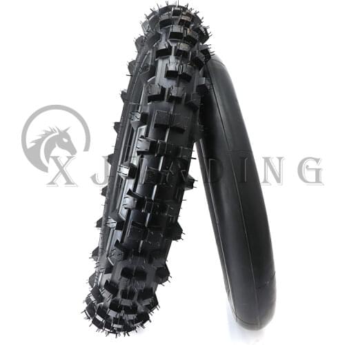 60/100-14(2.50-14) Front Wheel Tire Out Tyre Inner Tube 14inch deep teeth For Chinese Kayo BSE Dirt Pit Bike Off Road Motorcycle