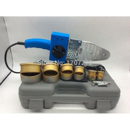 Free shipping the plastic welding equipment temperature controled PPR welding Machine, plastic welder AC 220V 800W 20-63mm