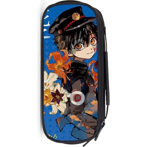 Toilet-Bound Hanako-kun Boys Girls Cartoon Pencil Case Bag School Pouches Children Student Pen Bag Kids Purse Wallet