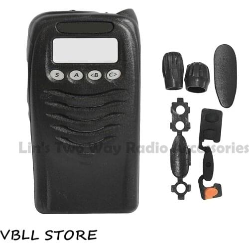 VBLL Black Replacement Repair Case Housing Cover For Kenwood TK2170 TK3170 Portable Radio Walkie Talkie