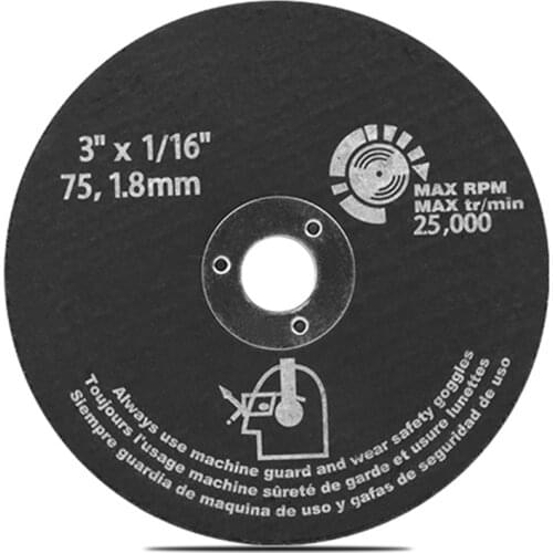 10Pcs Circular Resin Grinding Wheel Saw Blades Cutting Wheel Disc for Metal Cutting