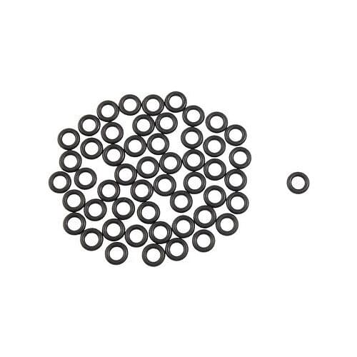 200 Pcs 9mm x 5mm x 2mm Automobile Sealing NBR O Rings Gaskets Washers