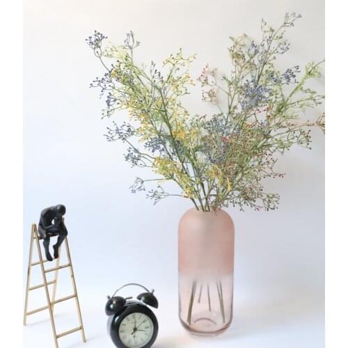 Binary Gypsophila Branches Desktop Artificial Flowers Branch Garden Christmas Fake Flower Wedding Home Decor