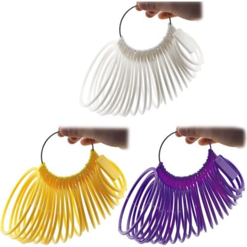 Bangle Sizer Measurement Size Jewelry Making Tool Findings Plastic Bracelet Measuring Adjustable Accessories