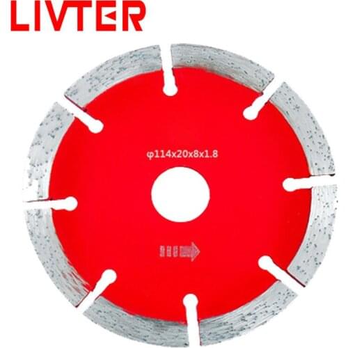 LIVTER 129mm granite saw blade dry wet diamond cutting disc wheel for grinding concrete stone brick masonry