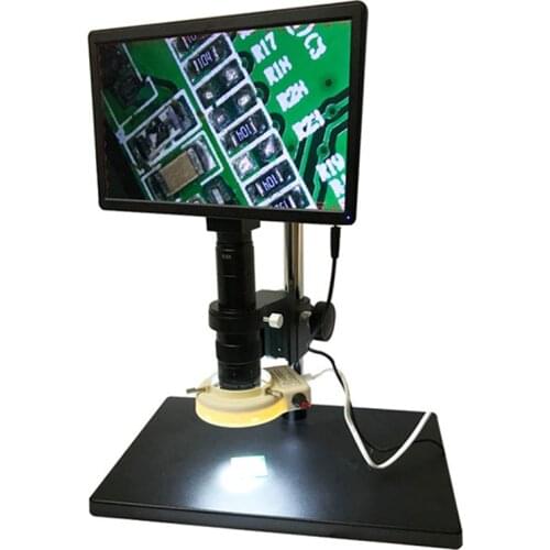 HDMI USB 37MP 1080P TF Video Recorder 100X Video Electronic Digital Repair Microscope Camera For Phone PCB Soldering Repair